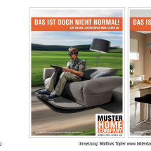 Anzeigen für das Möbelhause &quot;Home Company&quot;