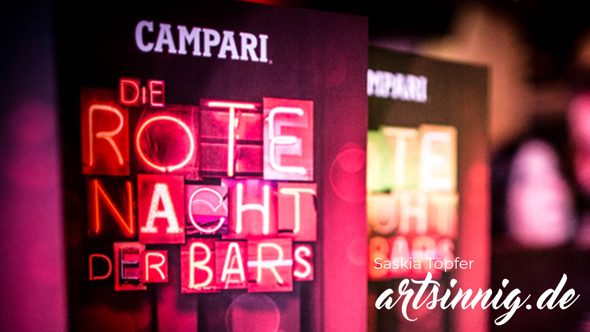 „Rote Nacht der Bars“ – Alcoholic Drinks