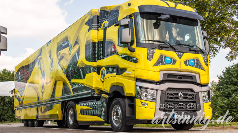 3D Design Renault Trucks gelb