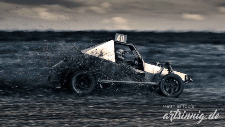 slow shutter speed motorsport stock car racing