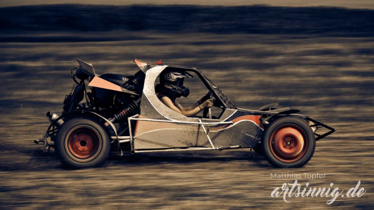 slow shutter speed motorsport stock car racing