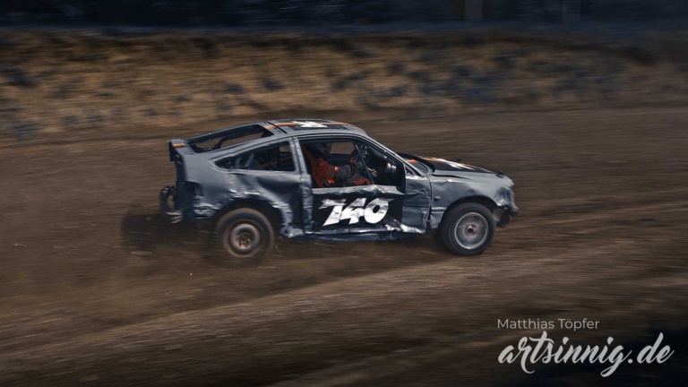 slow shutter speed motorsport stock car racing